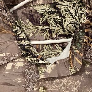 Realtree Camouflage Shirt with Yellow and Gray Accents